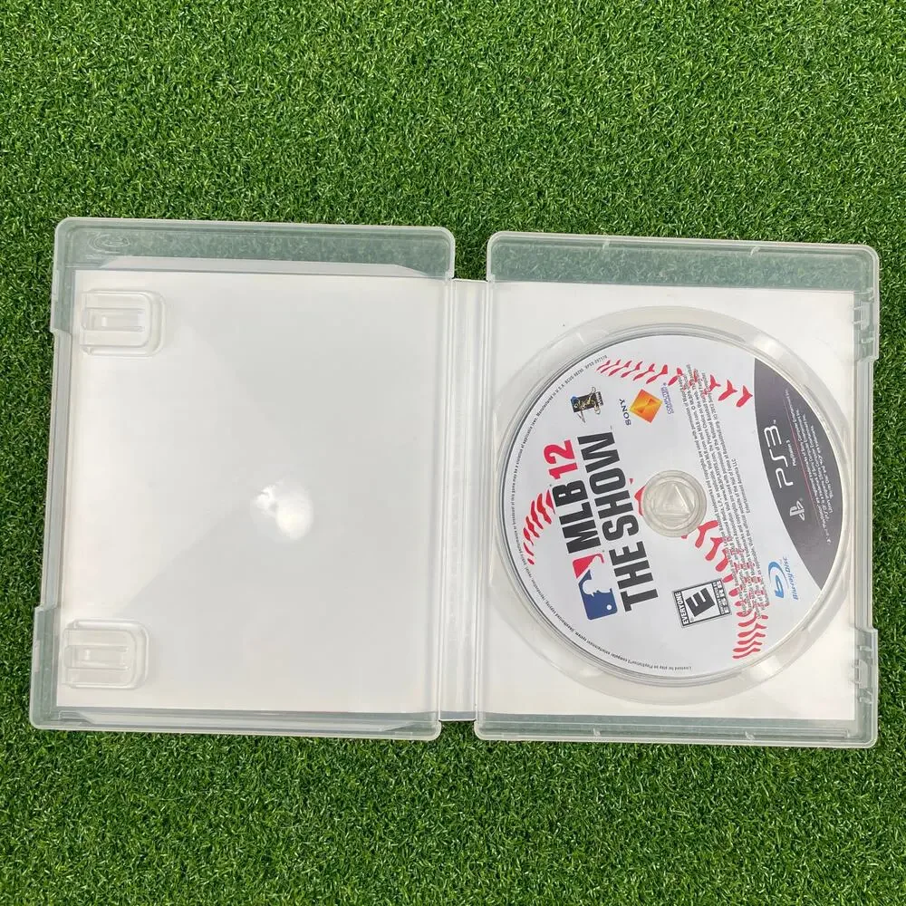 MLB 12: The Show (Sony PlayStation 3, 2012) PS3 no Manual Tested